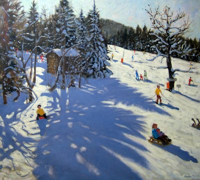 Berghütte, Morzine von Andrew Macara